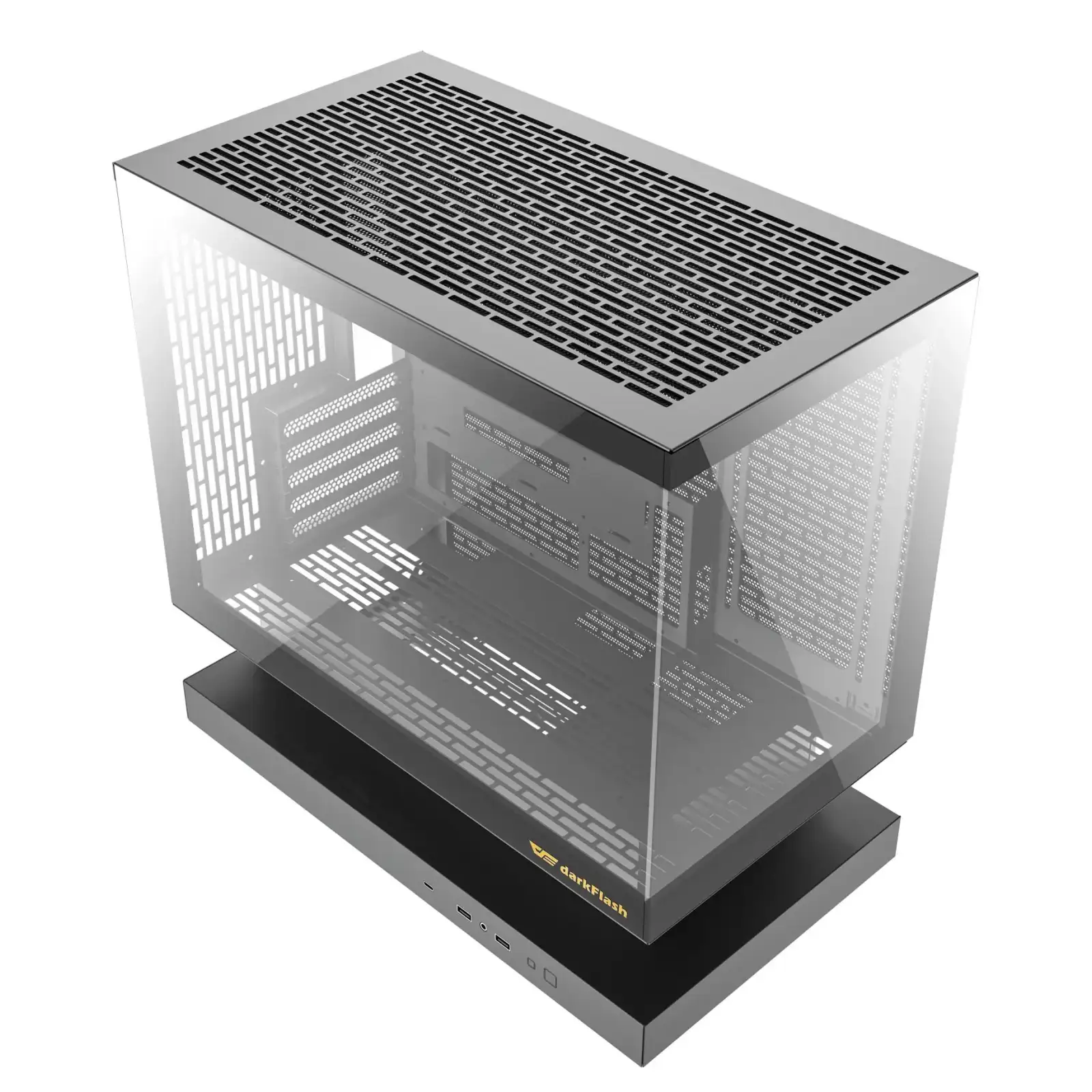 Корпус для комп'ютера MATX W/O PSU F1 BLACK DARK FLASH UA