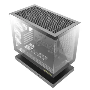 Корпус для комп'ютера MATX W/O PSU F1 BLACK DARK FLASH UA