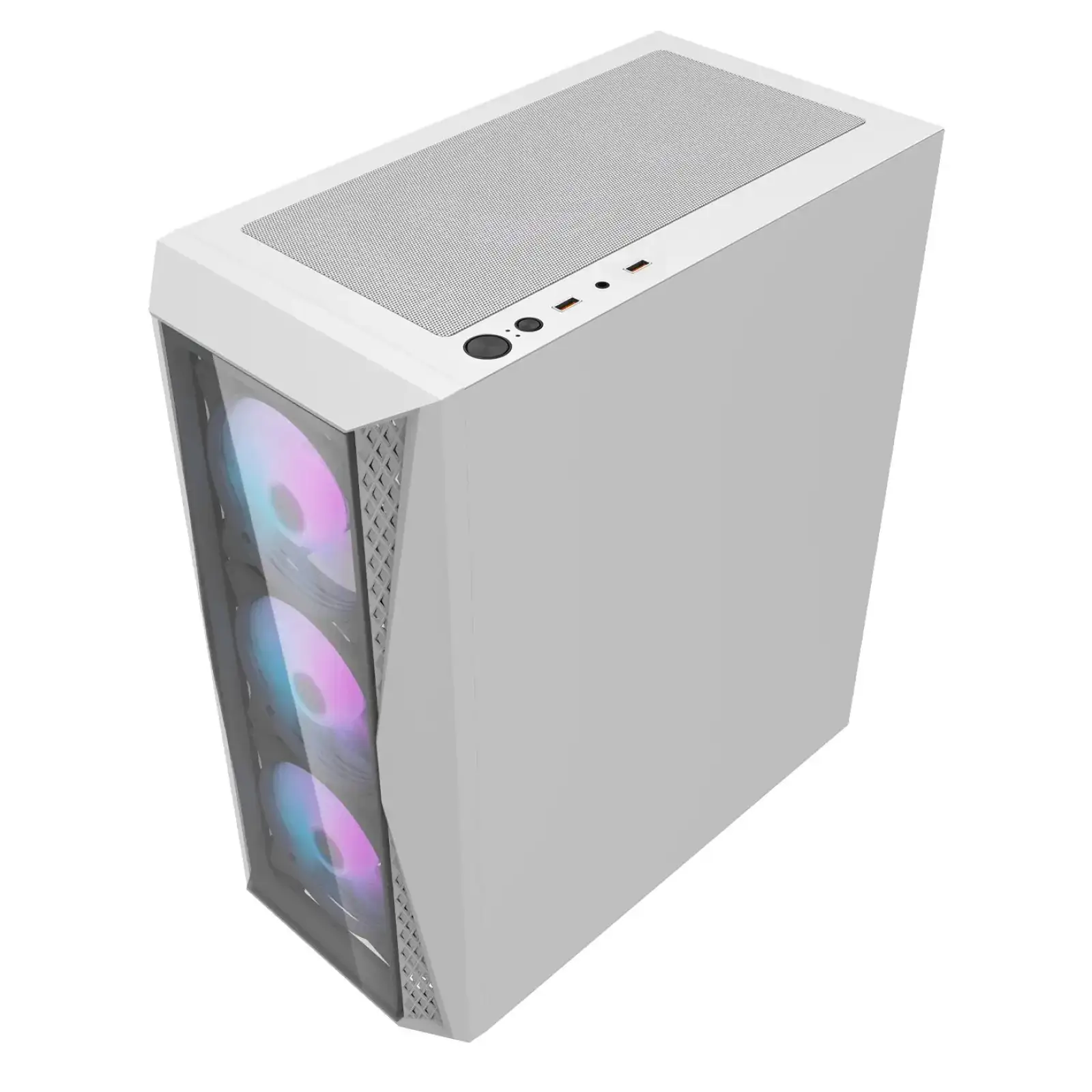 Корпус для комп'ютера DARK FLASH DK352 PLUS ATX без блока живлення, білий (DK352 PLUS WHITE) UA