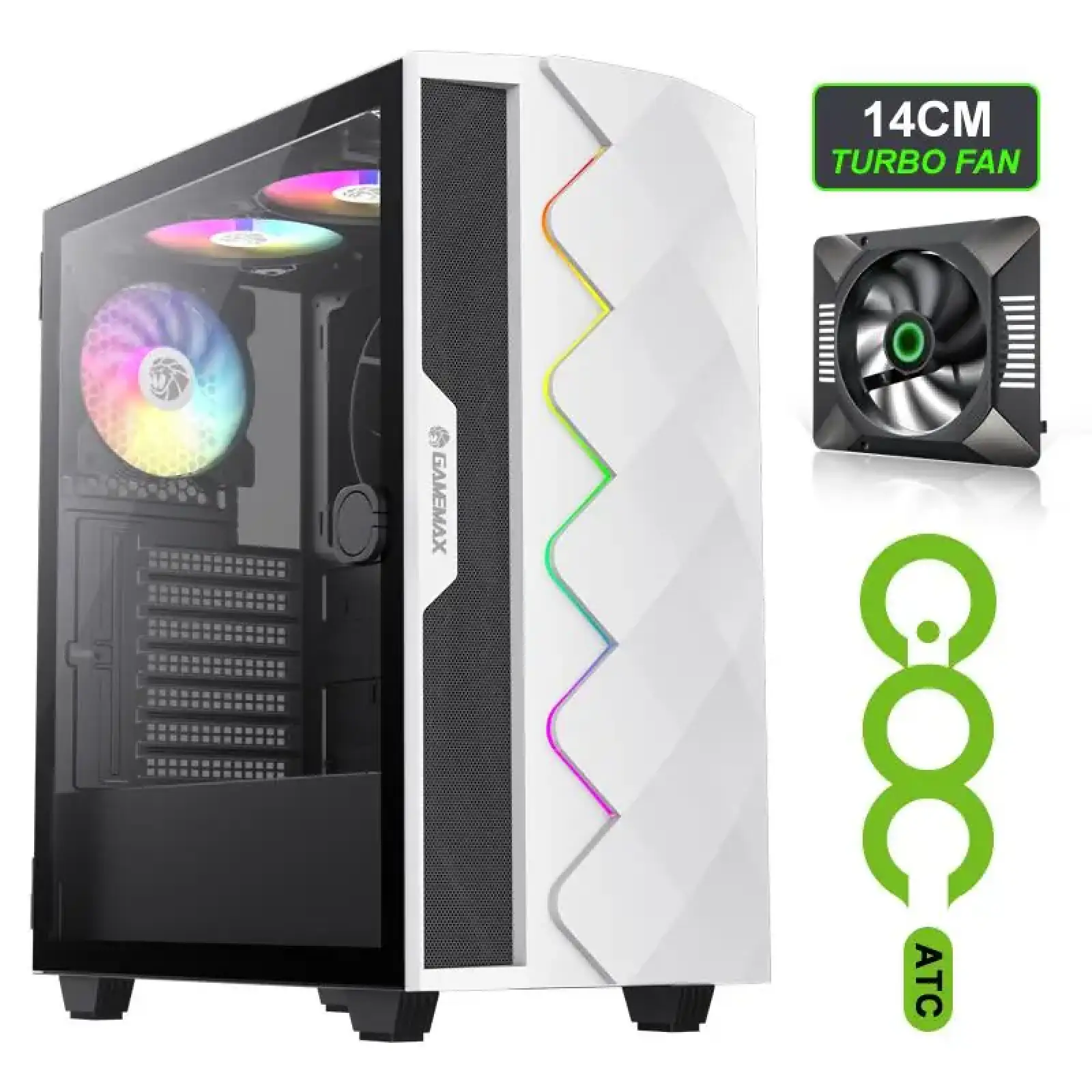 Корпус Gamemax White Diamond CP WH UA
