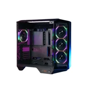 Корпус для комп'ютера DARK FLASH ATX без блока живлення DY470 чорний (DY470 BLACK) UA