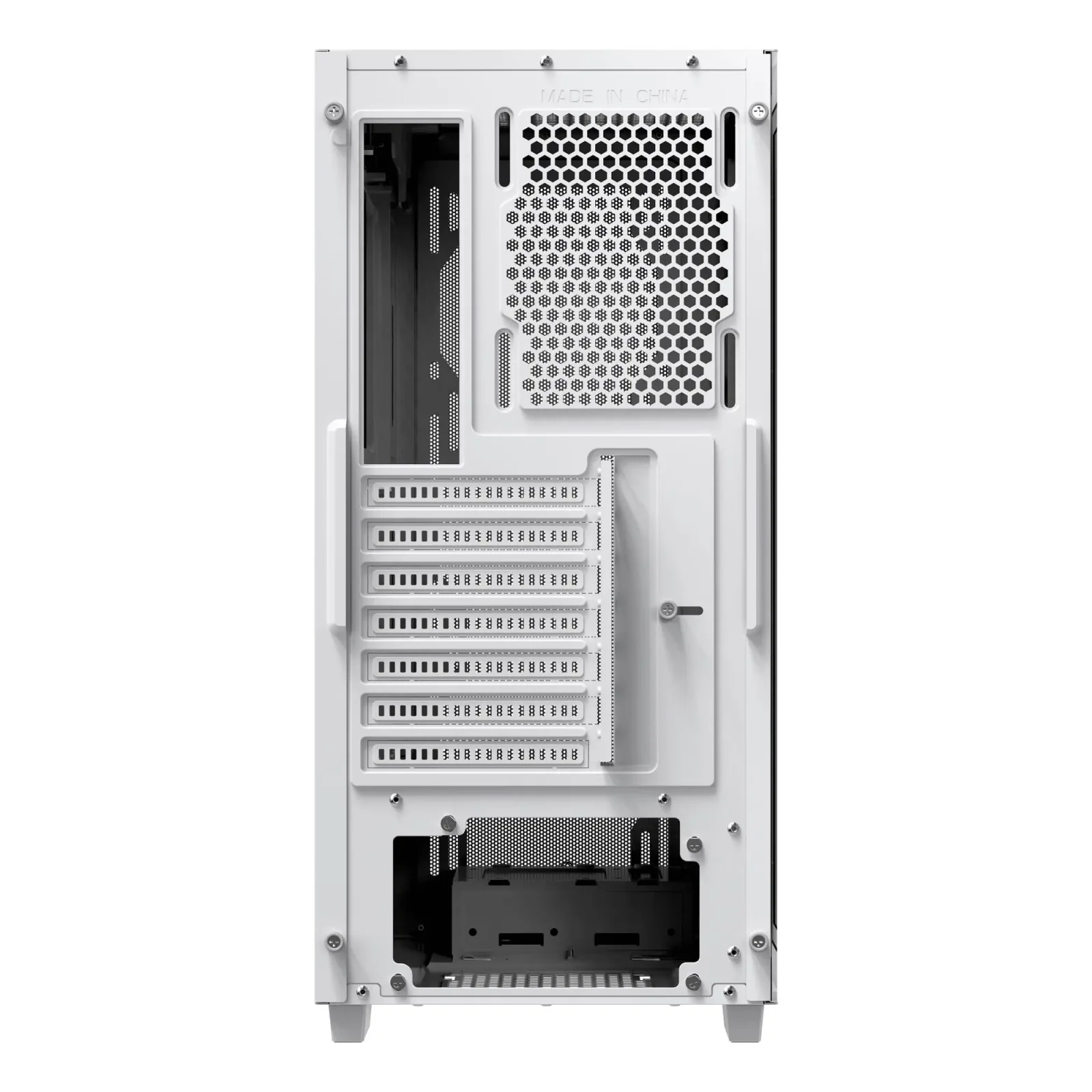 Корпус для комп'ютера ATX W/O PSU GAMMA C60 WH (GAMMA-C60-WHG000XX-GL) OCYPUS UA