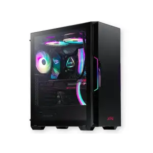 Корпус ADATA ATX W/O PSU BLACK STARKER-BKCWW UA