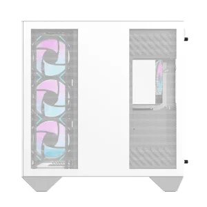 Корпус для комп'ютера DARK FLASH ATX без блока живлення DY470 білий (DY470 WHITE) UA