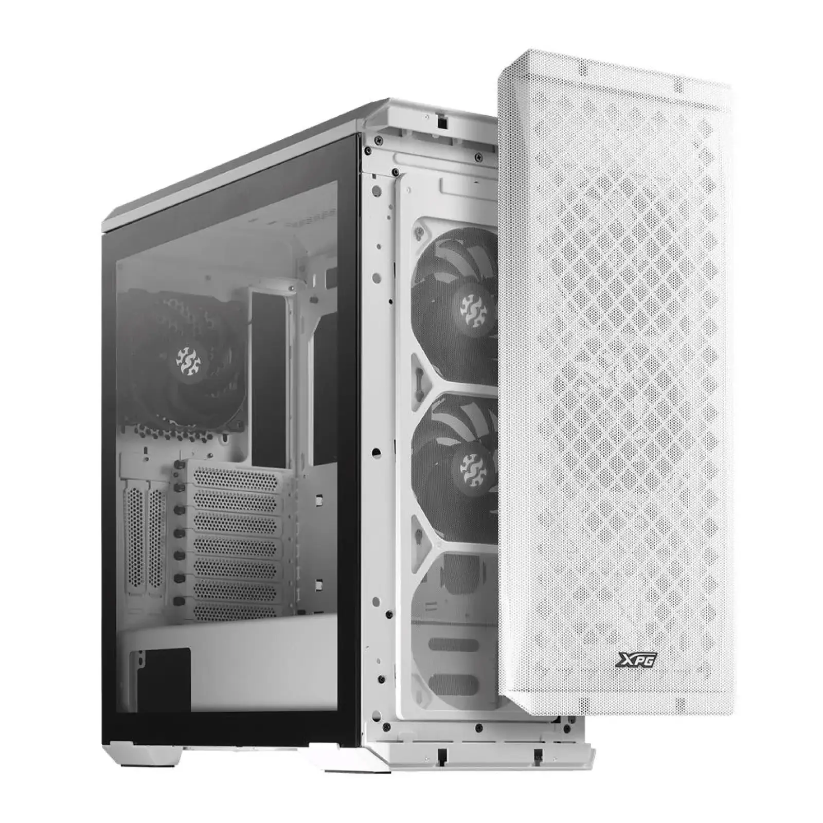 Корпус ADATA ATX W/O PSU WHITE DEFENDER-WHCWW UA