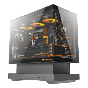 Корпус для комп'ютера MATX W/O PSU F1 BLACK DARK FLASH UA
