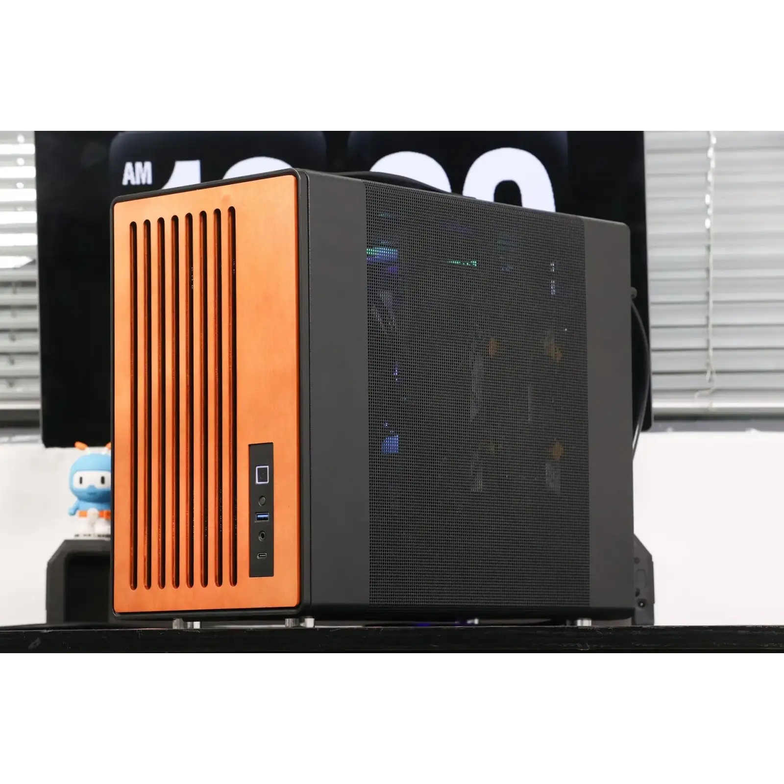 Корпус для комп'ютера DARK FLASH WD200 mATX без блока живлення, чорний (WD200 BLACK) UA