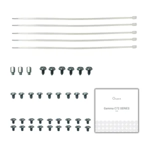 Корпус для комп'ютера ATX W/O PSU GAMMA C72 WH ARGB (GAMMA-C72-WHD400XX-GL) OCYPUS UA