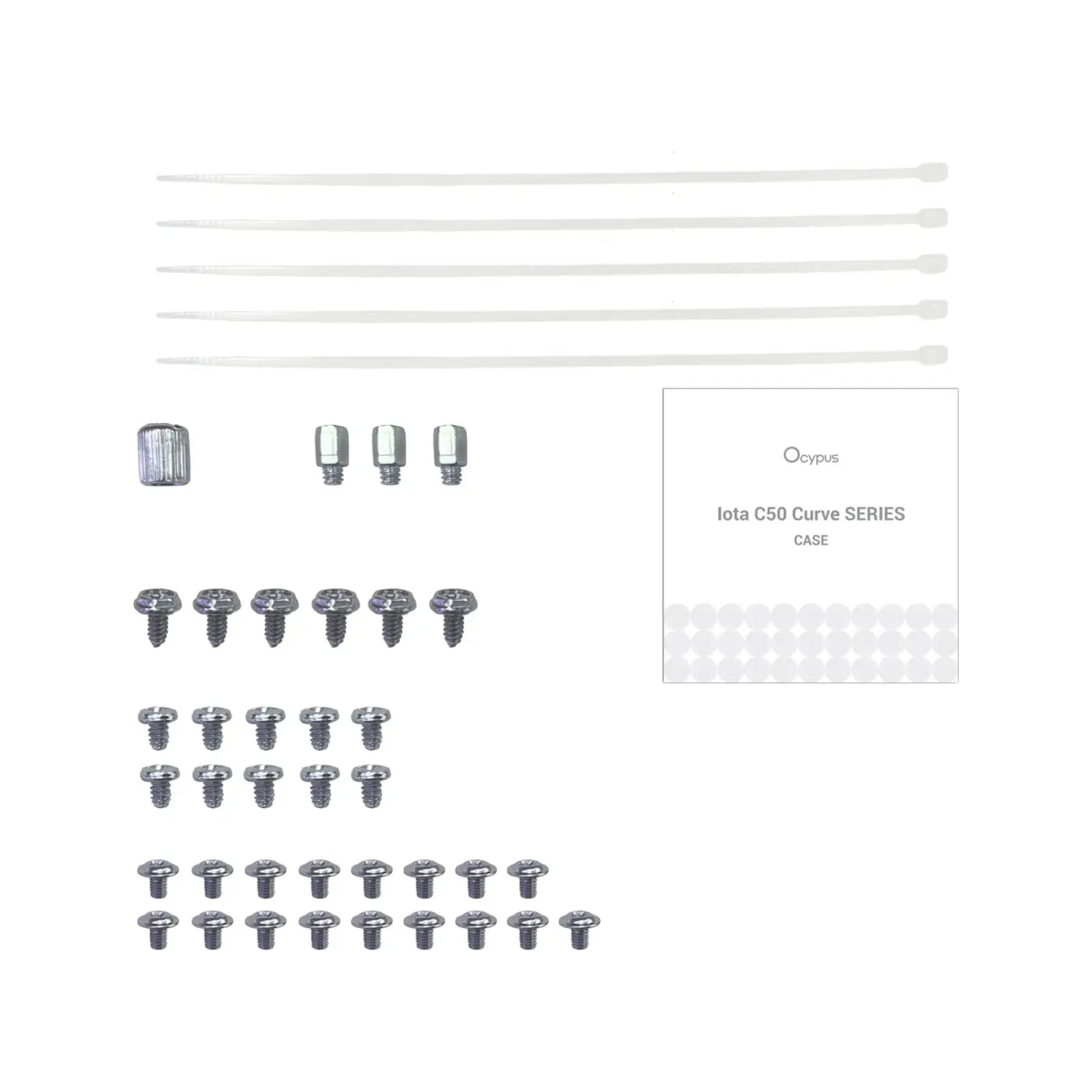 Корпус для комп'ютера IOTA C50 WH CURVE ARGB DIGITAL (IOTA-C50-WHD300CD-GL) OCYPUS UA