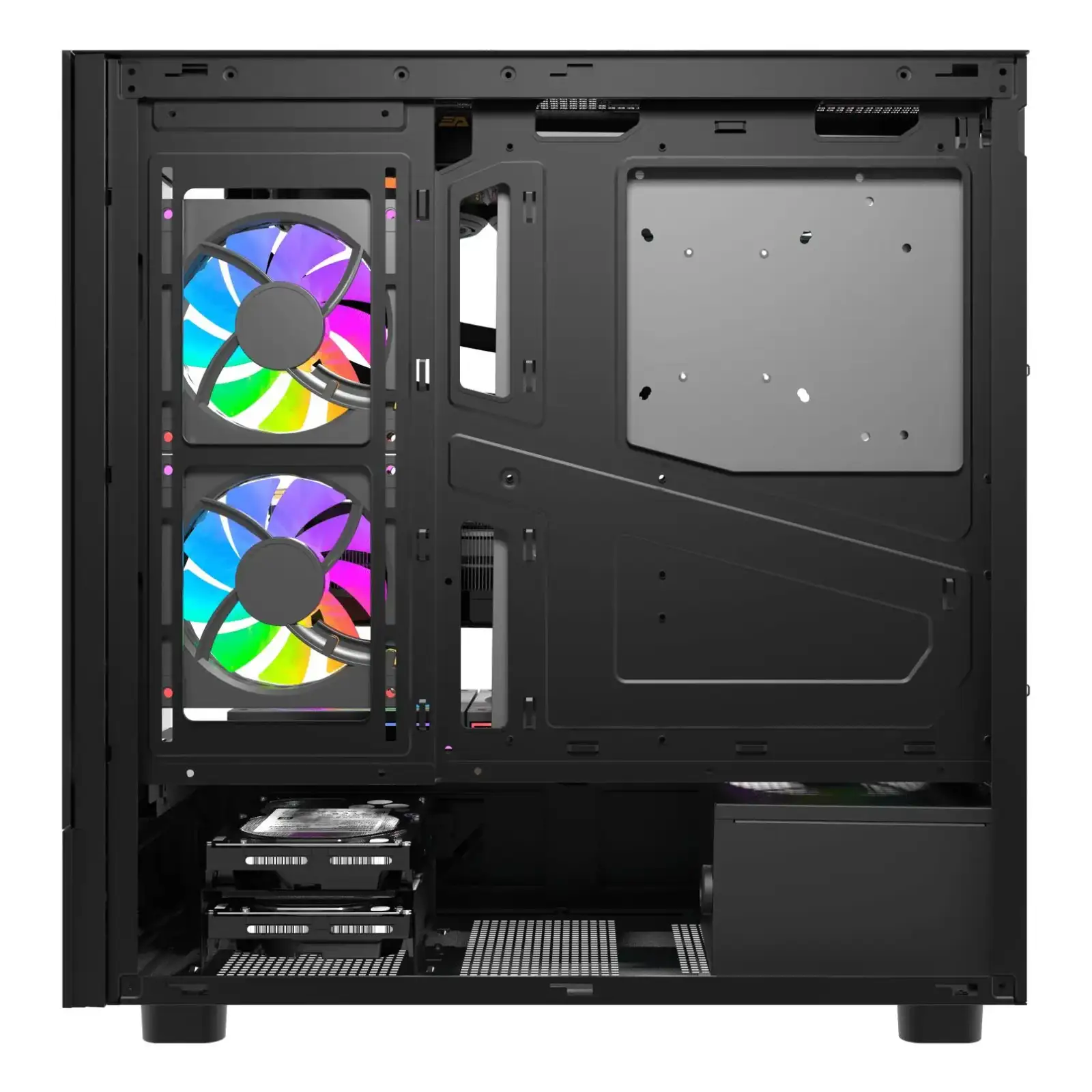 Корпус для комп'ютера DARK FLASH DS950V ATX без блока живлення, чорний (DS950V BLACK) UA