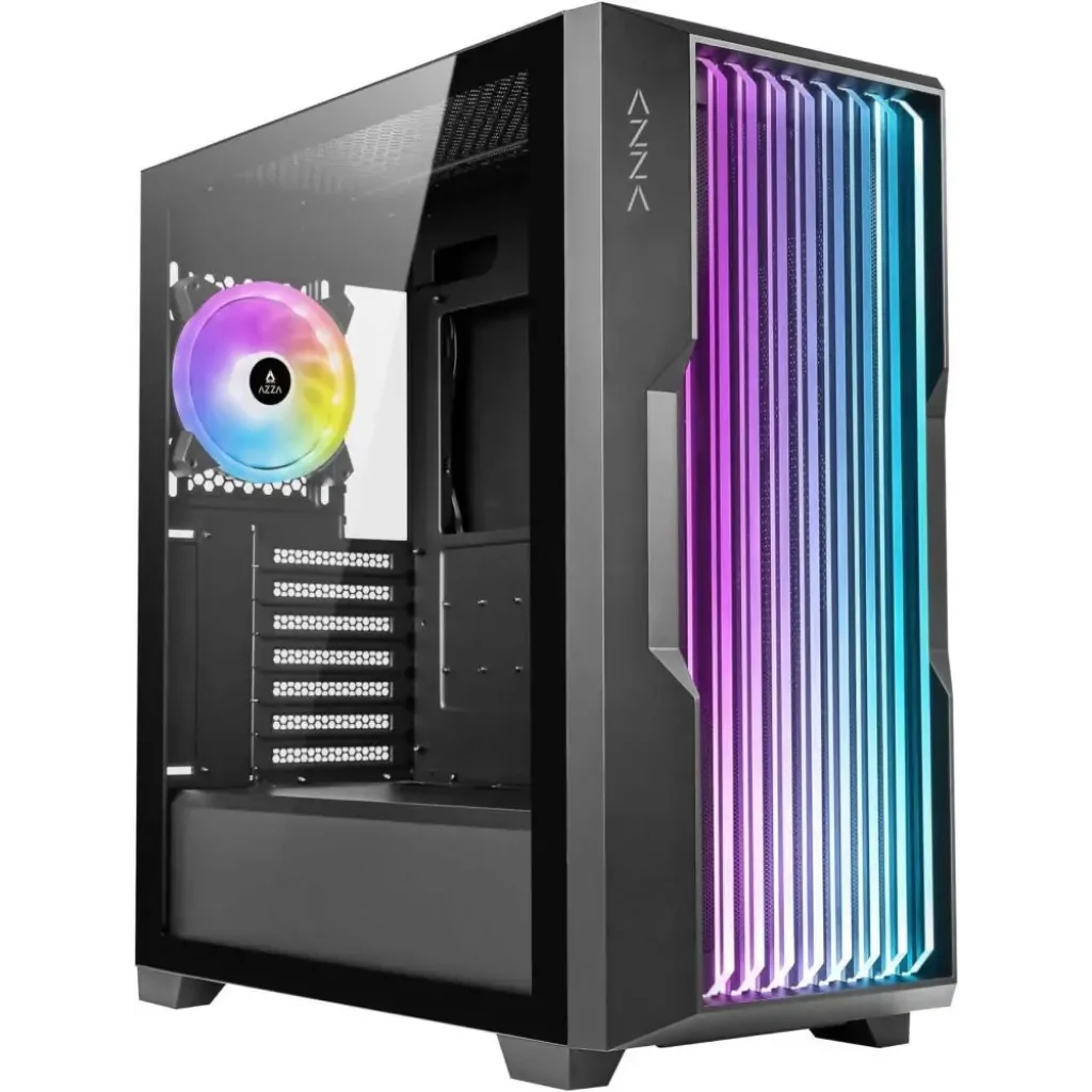 Корпус ATX W/O PSU GRDIAN GLASS CSAZ-520BG AZZA UA