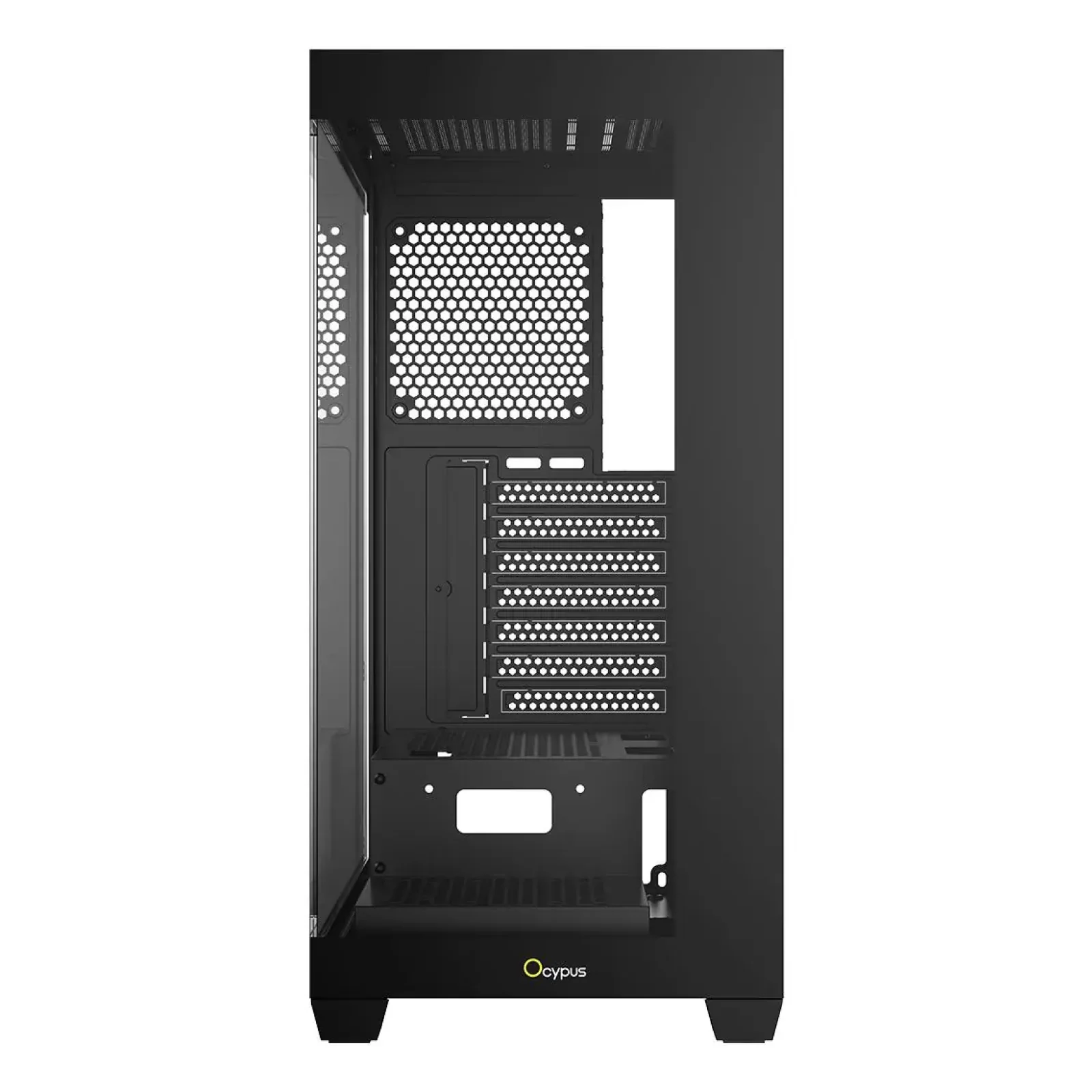 Корпус для комп'ютера ATX W/O PSU GAMMA C72 BK (GAMMA-C72-BKD000XX-GL) OCYPUS UA