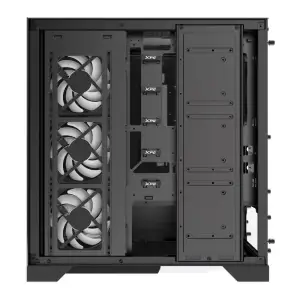 Корпус MATX W/O PSU INVADERXMTWOF-BKCWW ADATA UA