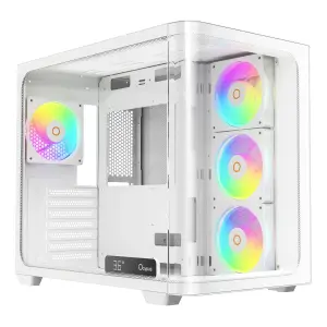 Корпус для комп'ютера IOTA C70 WH CURVE ARGB DIGITAL (IOTA-C70-WHD400CD-GL) OCYPUS UA