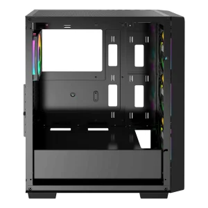 Корпус для комп'ютера ATX W/O PSU GAMMA C60 BK ARGB (GAMMA-C60-BKG400XX-GL) OCYPUS UA