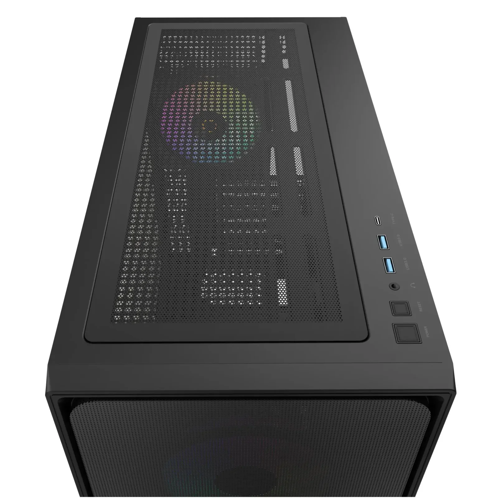 Корпус для комп'ютера ATX W/O PSU DELTA C70 BK ARGB (DELTA-C70-BKG400XX-GL) OCYPUS UA