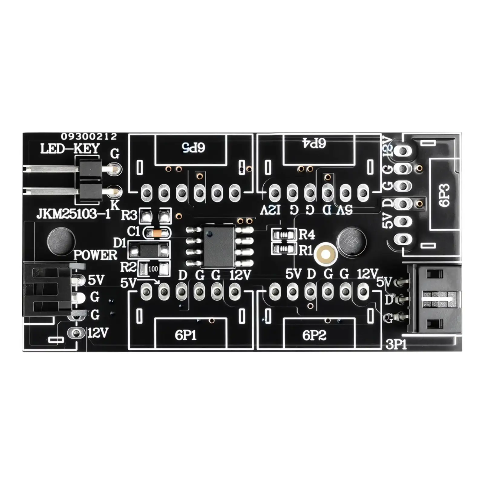 Корпус для комп'ютера MATX W/O PSU GAMMA C54 ARGB чорний (GAMMA-C54-BKD300XX-GL) OCYPUS UA