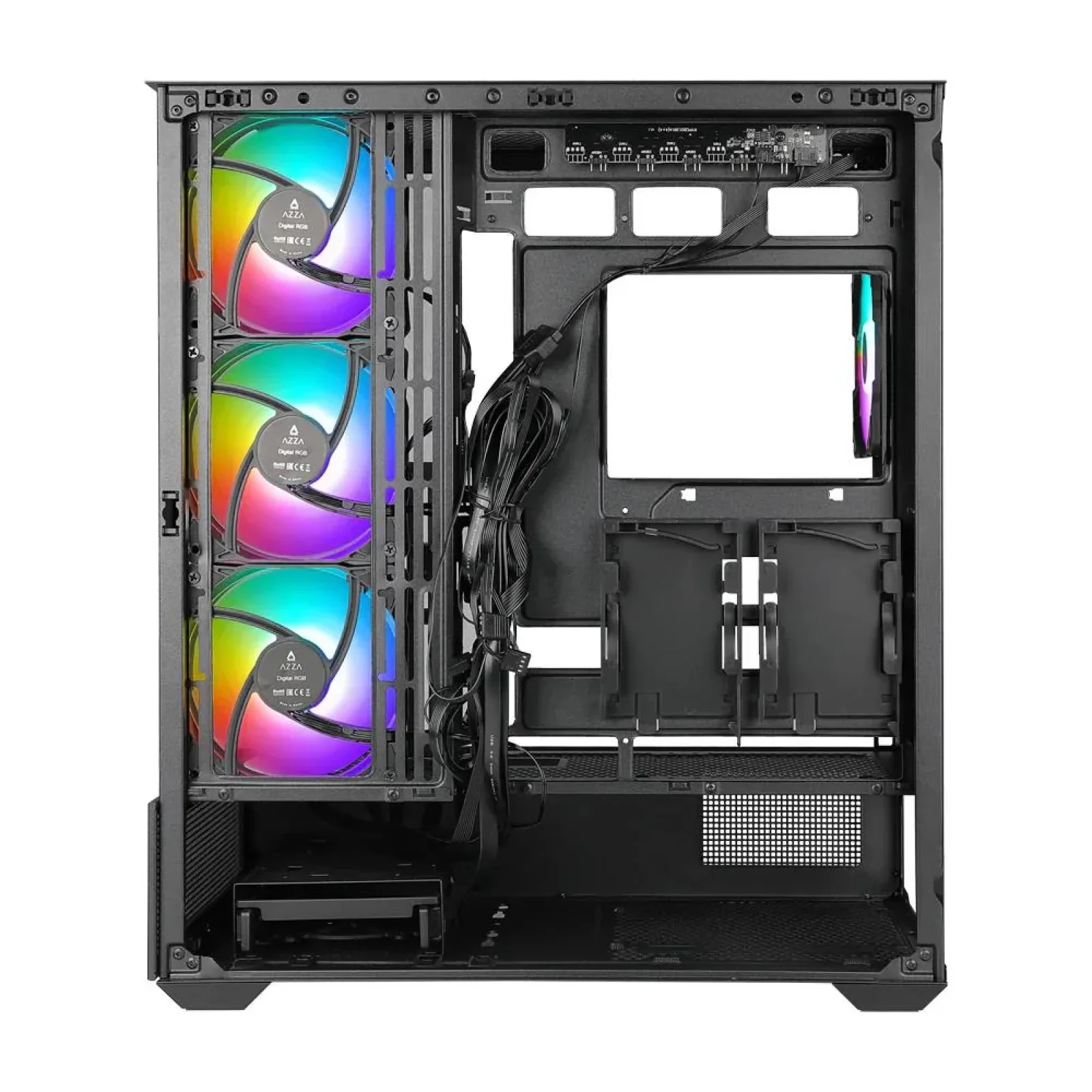 Корпус ATX W/O PSU TIARA 501B CSAZ-501B AZZA UA