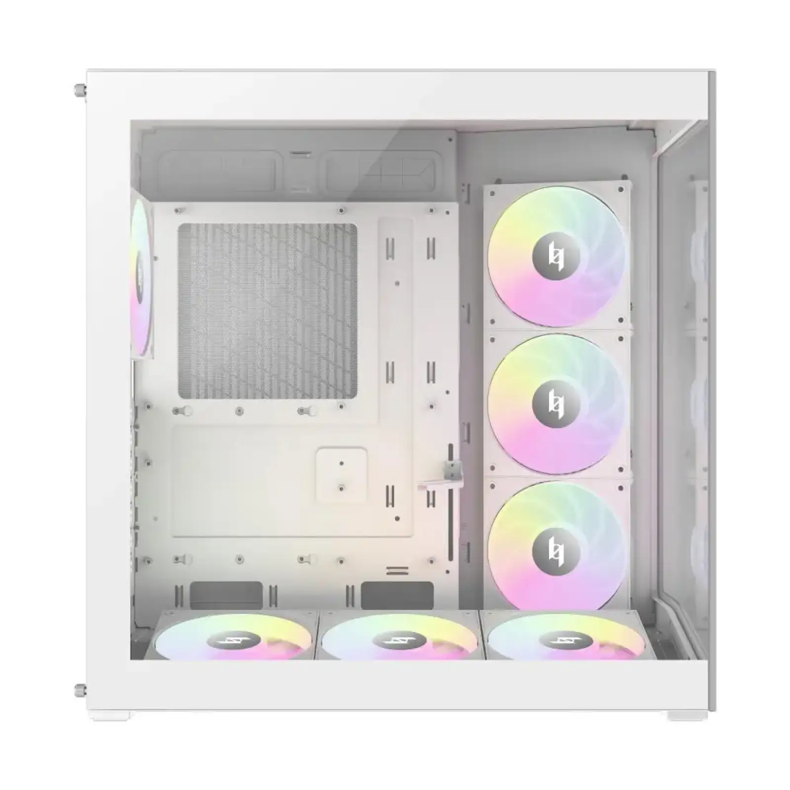 Корпус для комп'ютера ATX W/O PSU NEX C56 WH GAMEMAX UA