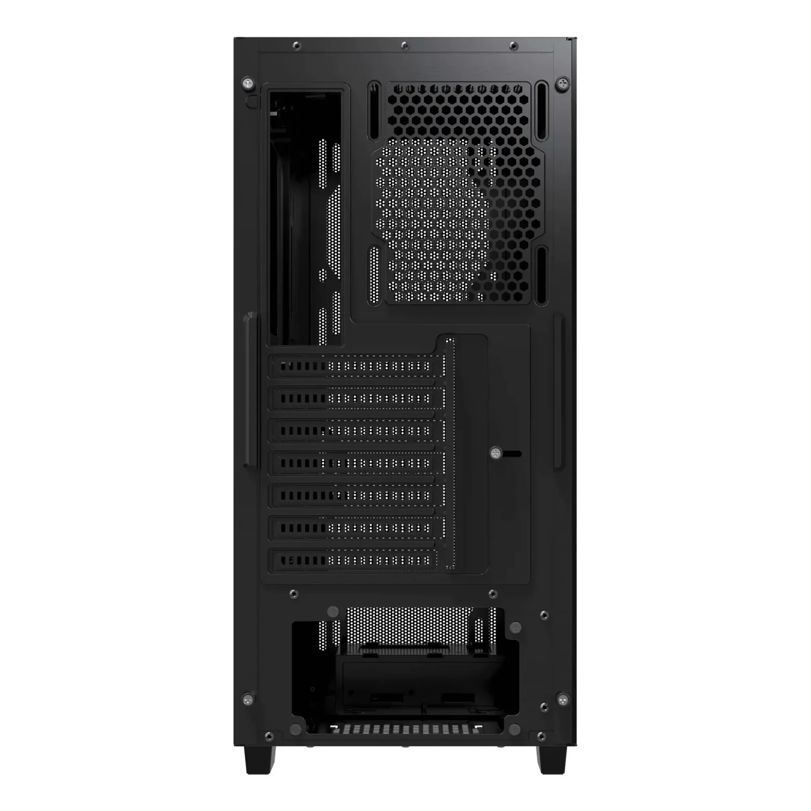 Корпус для комп'ютера ATX W/O PSU GAMMA C60 BK (GAMMA-C60-BKG000XX-GL) OCYPUS UA