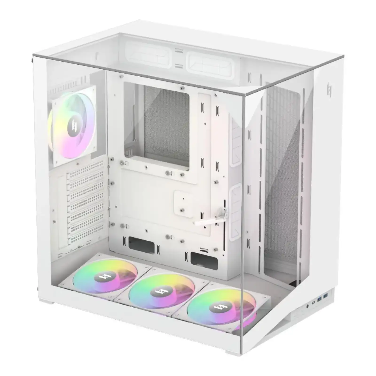 Корпус для комп'ютера ATX W/O PSU NEX C56 VC WH GAMEMAX UA