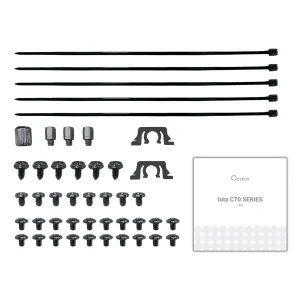 Корпус для комп'ютера ATX W/O PSU IOTA C70 BK ARGB (IOTA-C70-BKD600XX-GL) OCYPUS UA
