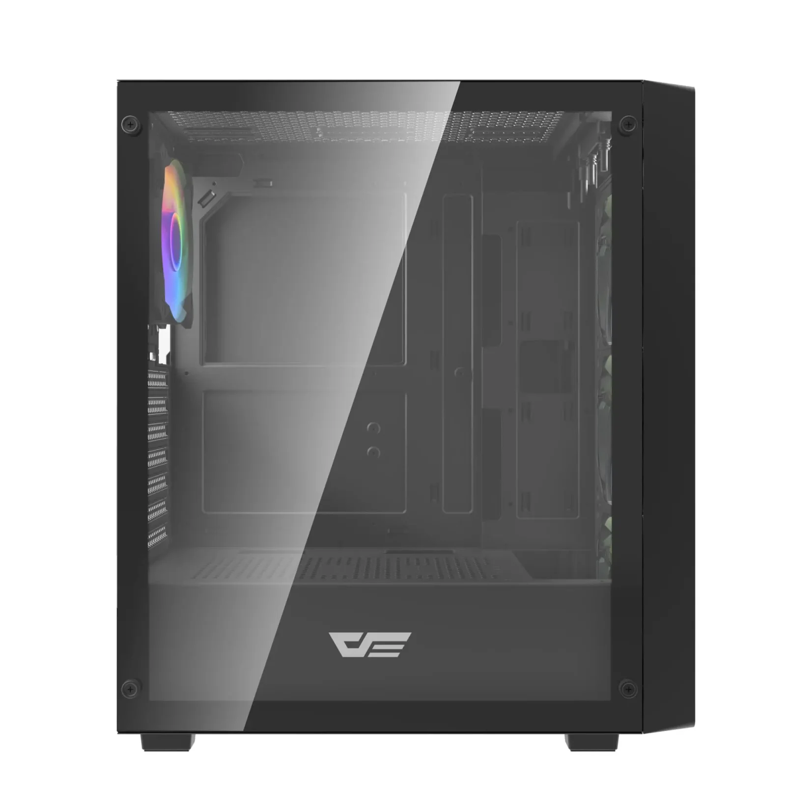 Корпус для комп'ютера DARK FLASH ATX без блока живлення DK353 чорний (DK353 BLACK) UA