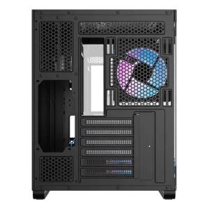 Корпус для комп'ютера ATX W/O PSU IOTA C70 BK ARGB (IOTA-C70-BKD600XX-GL) OCYPUS UA