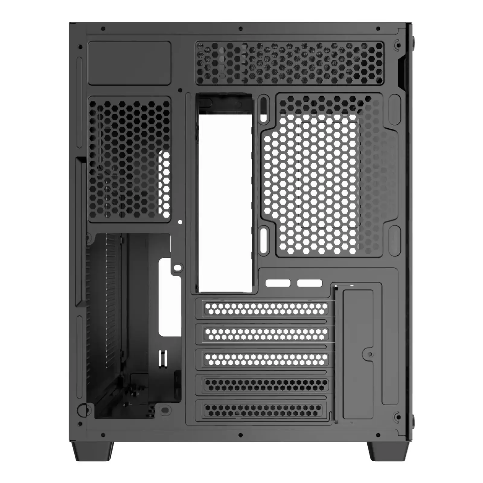 Корпус для комп'ютера DARK FLASH B275 PRO mATX без блока живлення, чорний (B275 PRO BLACK) UA