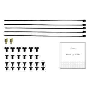 Корпус для комп'ютера MATX W/O PSU GAMMA C50 BK ARGB (GAMMA-C50-BKG400XX-GL) OCYPUS UA