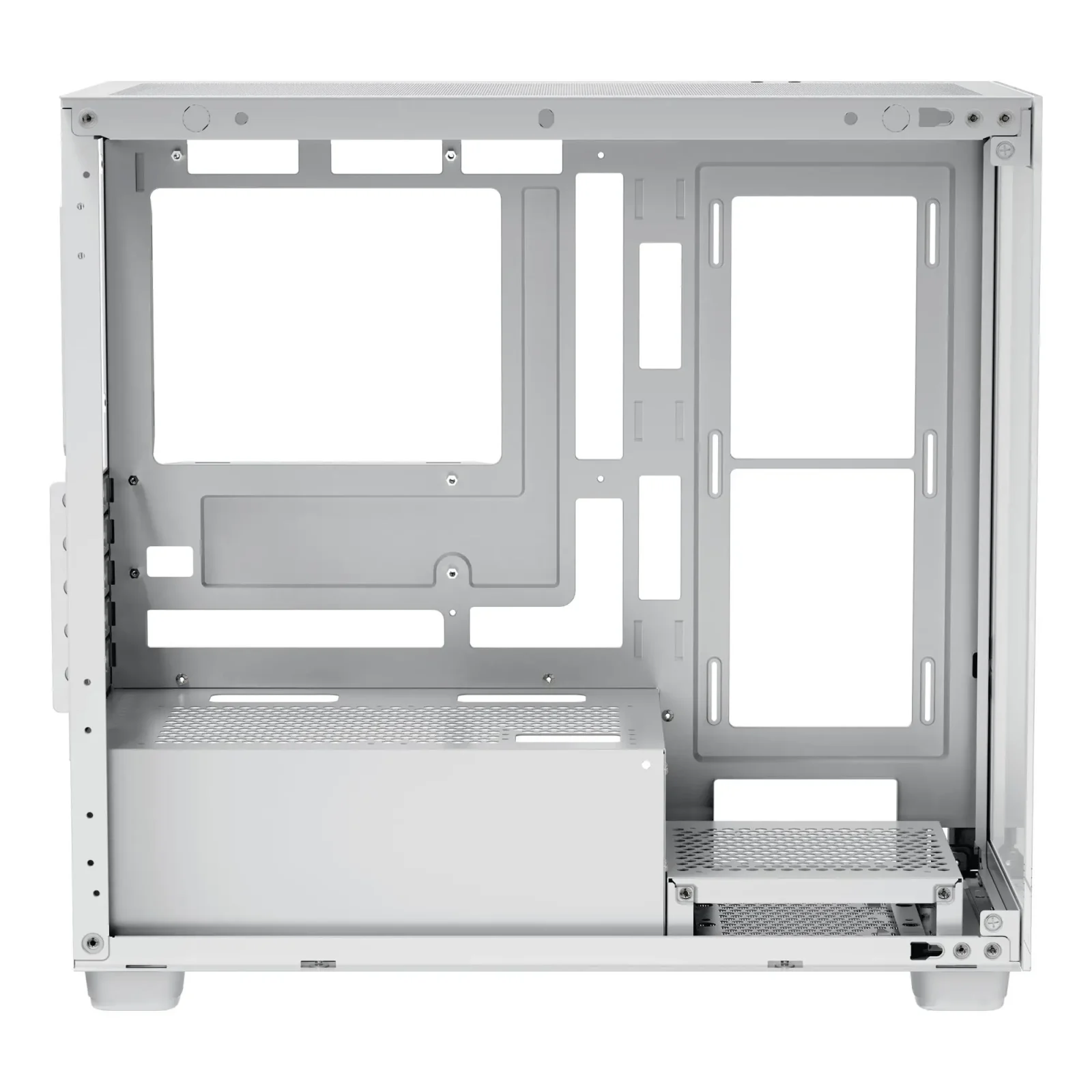 Корпус для комп'ютера MATX W/O PSU GAMMA C52 WH (GAMMA-C52-WHD000XX-GL) OCYPUS UA