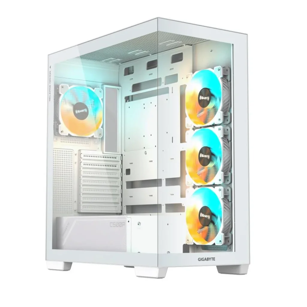 Корпус ATX W/O PSU GB-C500PI ST WHITE GIGABYTE UA