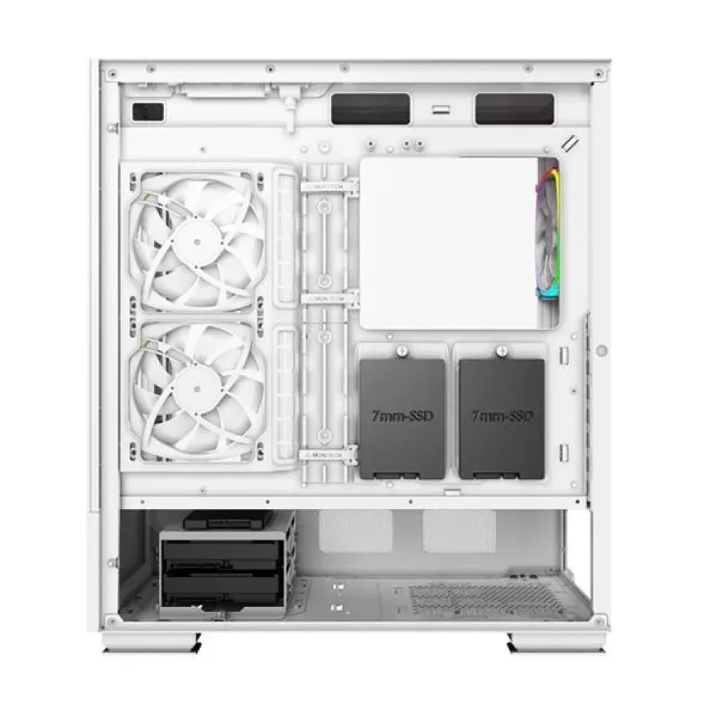 Корпус ATX W/O PSU SKY TWO (W) MONTECH UA