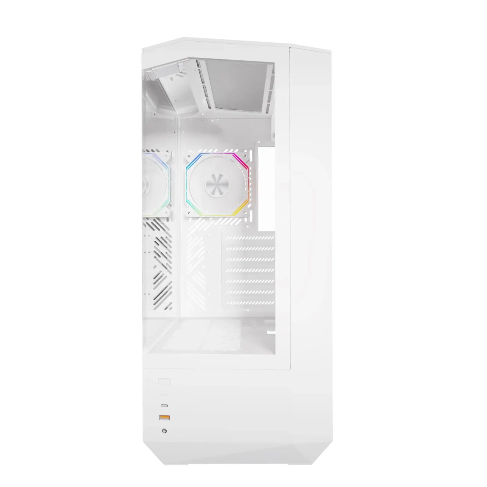 Корпус для комп'ютера DARK FLASH ATX без блока живлення DY460 білий (DY460 WHITE) UA