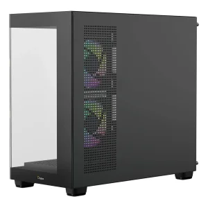 Корпус для комп'ютера MATX W/O PSU GAMMA C52 BK ARGB (GAMMA-C52-BKD300XX-GL) OCYPUS UA