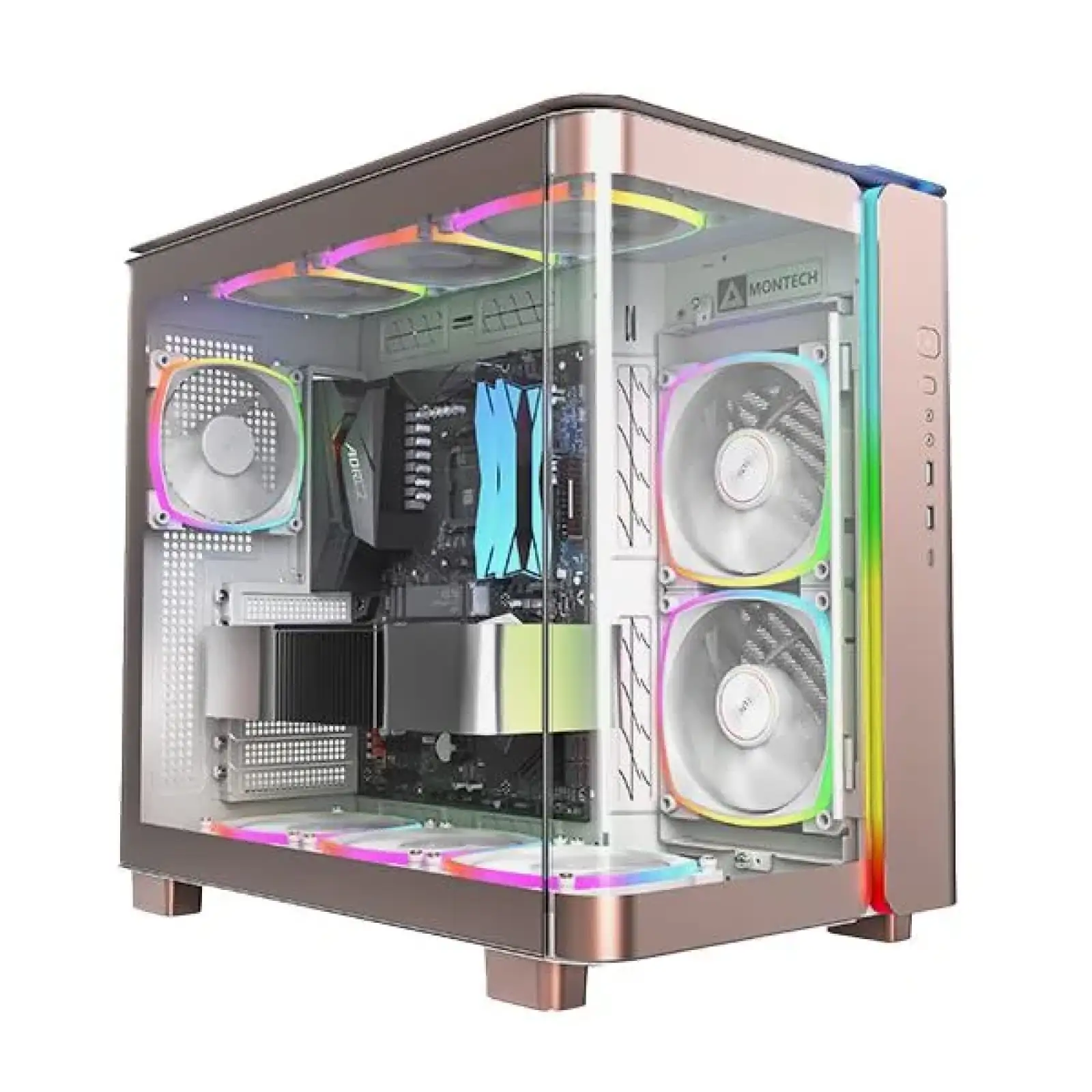 Корпус ATX W/O PSU RED KING 95 PRO (RG) MONTECH UA