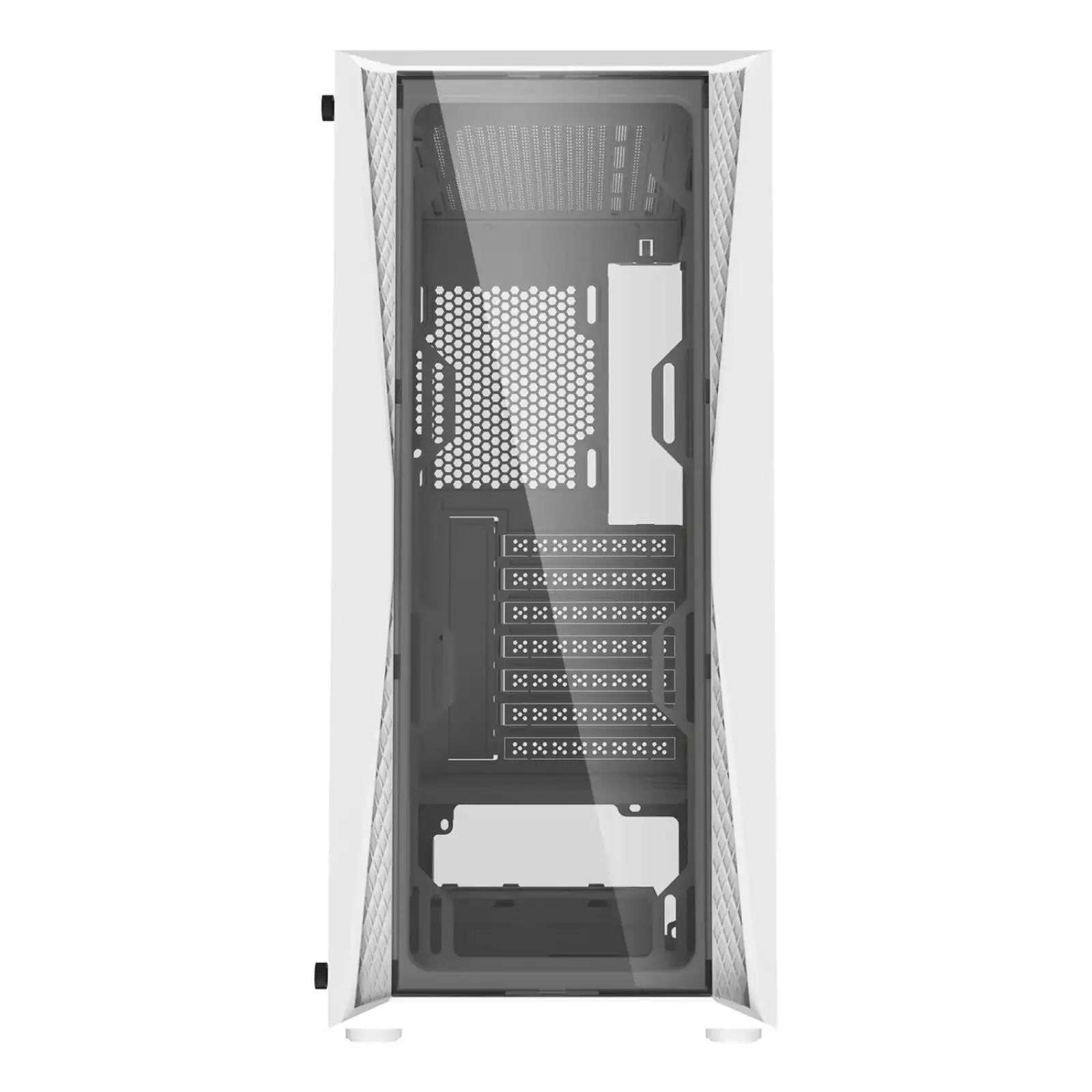 Корпус для комп'ютера DARK FLASH DK352 PLUS ATX без блока живлення, білий (DK352 PLUS WHITE) UA