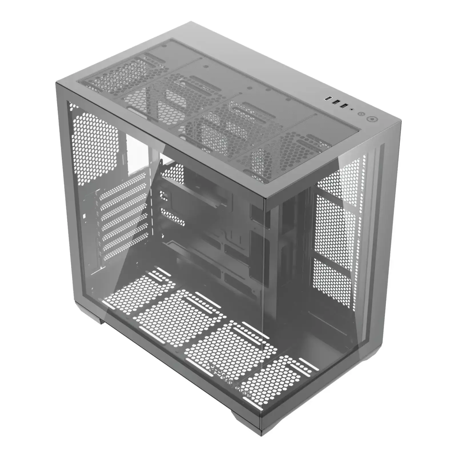 Корпус для комп'ютера DARK FLASH C280 EATX без блока живлення, чорний (C280 BLACK) UA