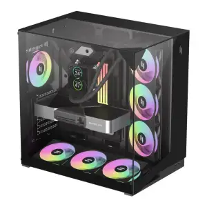 Корпус для комп'ютера ATX W/O PSU NEX C56 VC BK GAMEMAX UA