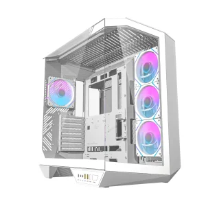 Корпус для комп'ютера DARK FLASH ATX без блока живлення DY470 білий (DY470 WHITE) UA