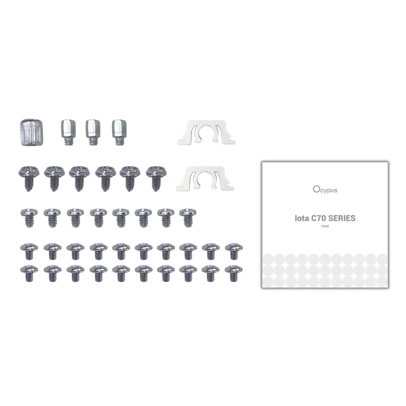 Корпус для комп'ютера ATX W/O PSU IOTA C70 WH ARGB (IOTA-C70-WHD600XX-GL) OCYPUS UA