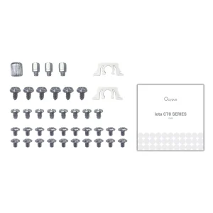 Корпус для комп'ютера ATX W/O PSU IOTA C70 WH ARGB (IOTA-C70-WHD600XX-GL) OCYPUS UA