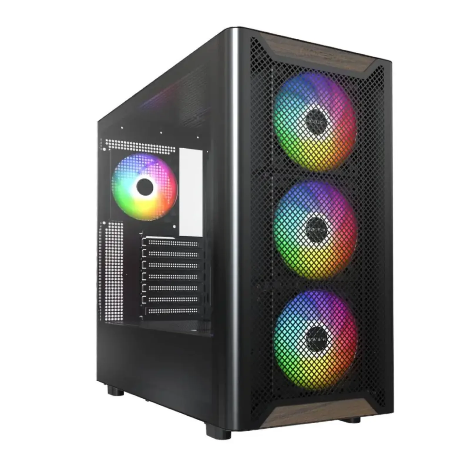 Корпус ATX W/O PSU XR WOOD (B) MONTECH UA