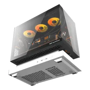 Корпус для комп'ютера DARK FLASH F1 mATX без блока живлення, білий (F1 WHITE) UA