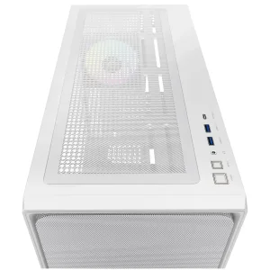 Корпус для комп'ютера ATX W/O PSU DELTA C70 WH ARGB (DELTA-C70-WHG400XX-GL) OCYPUS UA