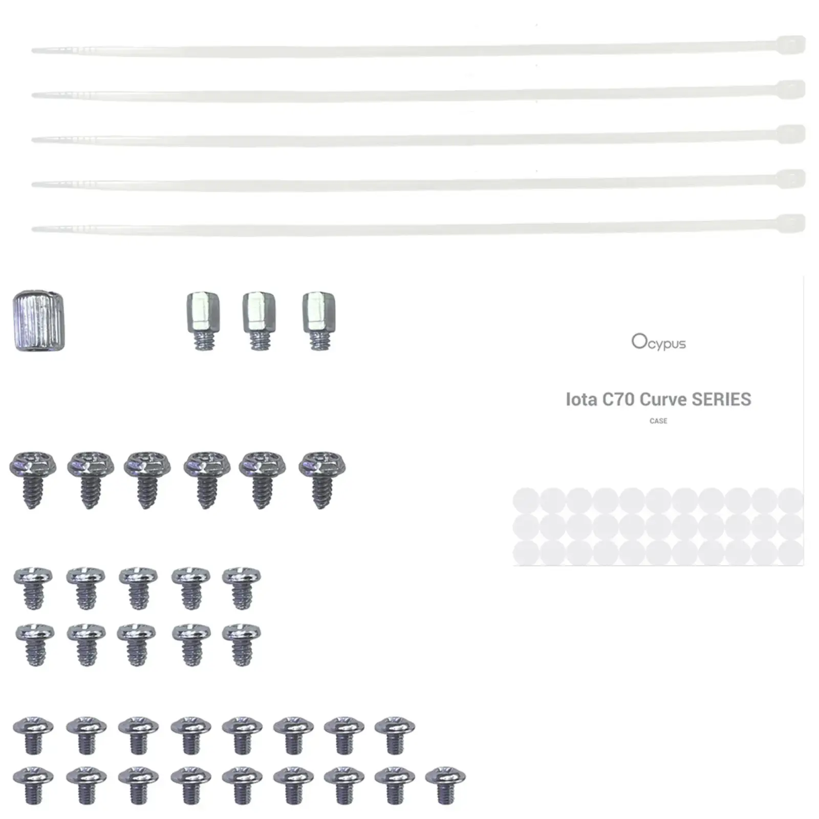 Корпус для комп'ютера IOTA C70 WH CURVE ARGB DIGITAL (IOTA-C70-WHD400CD-GL) OCYPUS UA