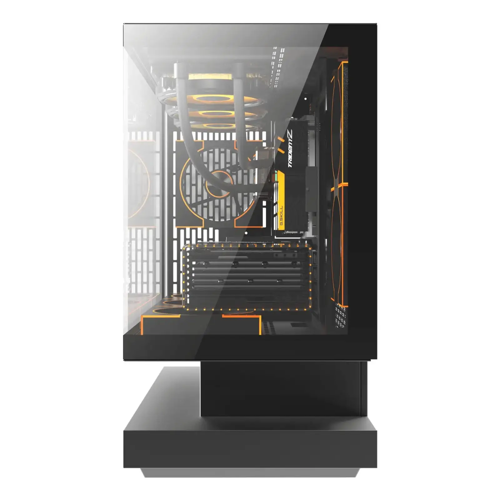 Корпус для комп'ютера MATX W/O PSU F1 BLACK DARK FLASH UA