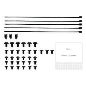 Корпус для комп'ютера MATX W/O PSU GAMMA C52 BK ARGB (GAMMA-C52-BKD300XX-GL) OCYPUS UA