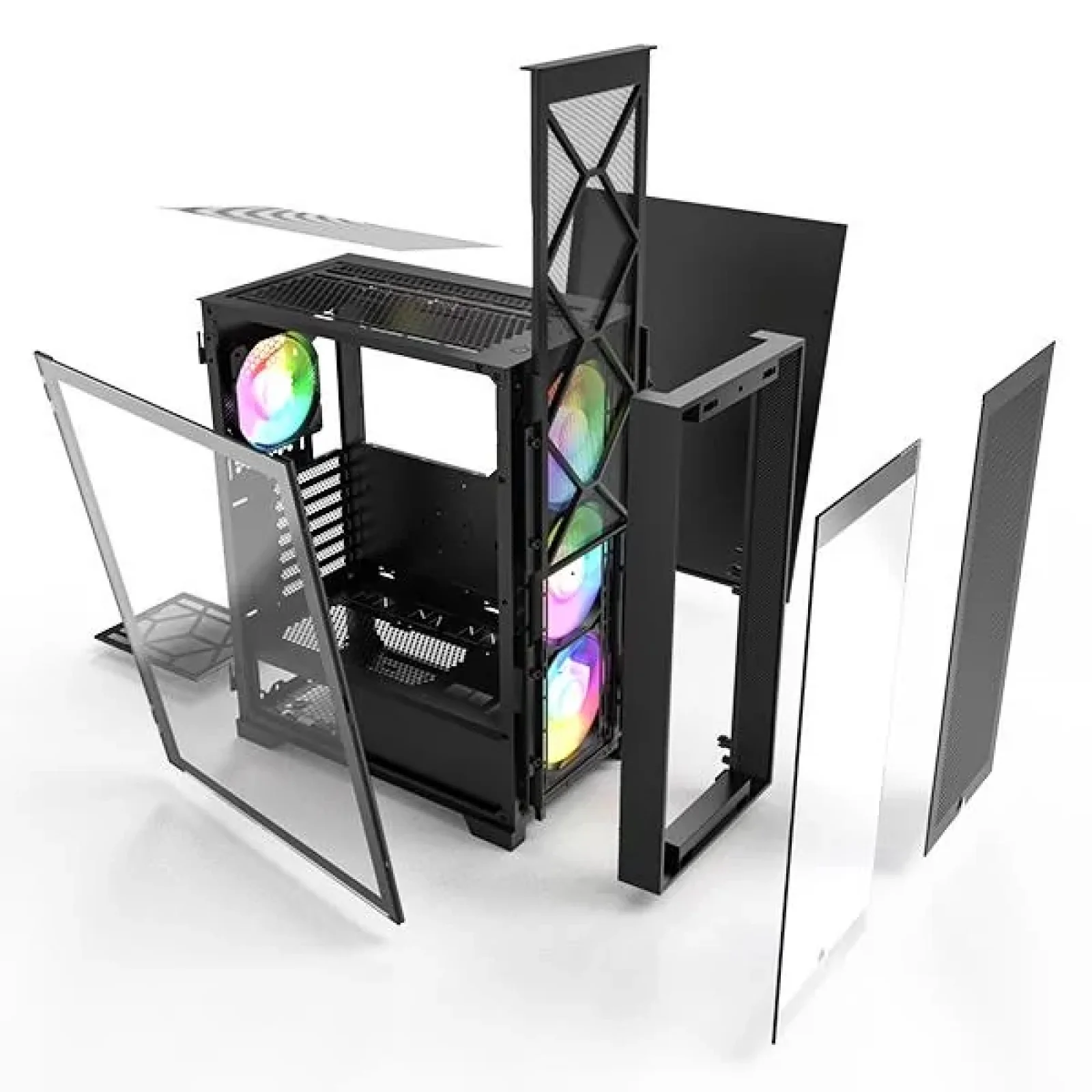 Корпус ATX W/O PSU AIR 1000 PREMIUM (B) MONTECH UA