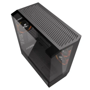 Корпус для комп'ютера DARK FLASH ATX без блока живлення DY460 чорний (DY460 BLACK) UA